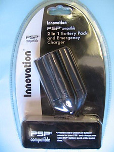 PSP 2 in 1 Battery Pack and Charger