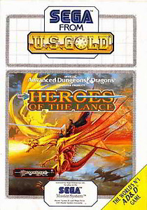 Advanced D&D Heroes of the Lance (Master System)