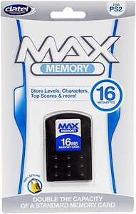 Max Memory 16Mb Memory Card (PS2)