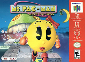Ms. Pac-Man Maze Madness (N64)
