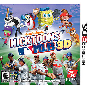 Nickelodeon Nicktoons MLB 3D (Nintendo 3DS)