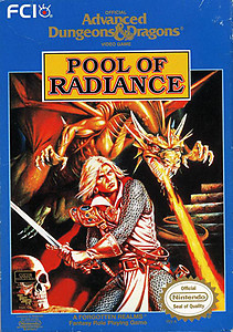 Advanced Dungeons and Dragons Pool of Radiance (NES)