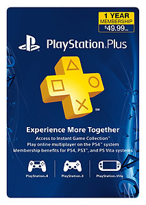Playstation Plus 12 Month Membership