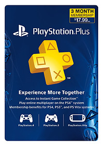 Playstation Plus 3 Month Membership
