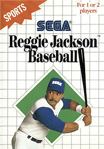 Reggie Jackson Baseball (SMS)