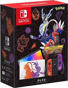 Nintendo Switch (OLED Model) Pokémon Scarlet & Violet Edition