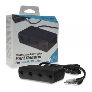 Wii U/ PC/ Mac 4-Port GameCube Controller Adapter