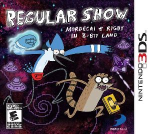 Regular Show Mordecai and Rigby in 8-Bit Land (3DS)