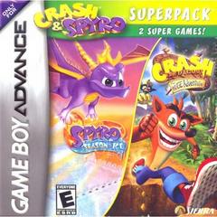 Crash and Spyro Superpack: Season of Ice & Huge Adventure (GBA)