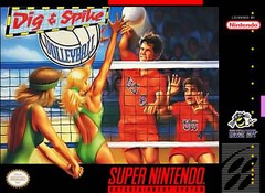 Dig & Spike Volleyball (SNES)