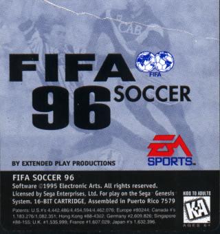 Fifa '96 (Genesis)