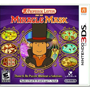 Professor Layton and The Miracle Mask (3DS)
