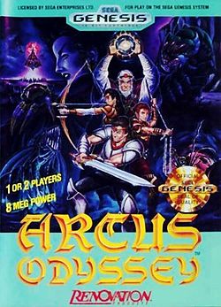 Arcus Odyssey (Sega Genesis)