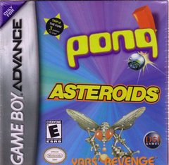 Asteroids / Pong / Yar's Revenge (GBA)