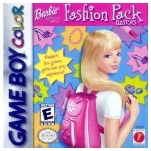 Barbie Fashion Pack Games (Gameboy Color)