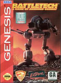 Battletech A Game of Armored Combat (Genesis)