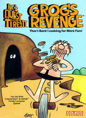 B.C.'s Quest For Tires II: Grog's Revenge (Coleco Vision)