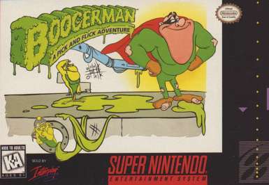 Boogerman A Pick and Flick Adventure (SNES)