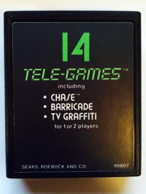 Chase Sears Telegames (Atari 2600)
