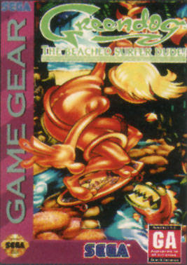 Greendog the Beached Surfer Dude (Sega Game Gear)