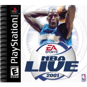 NBA LIVE 2001 (Playstation)