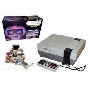 Nintendo NES - Video Game Console Deluxe Set (Includes R.O.B.)