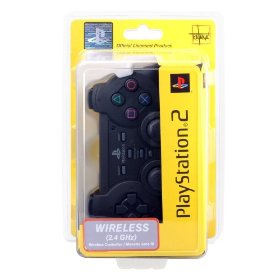 Officially Licensed PS2 Wireless Controller - Black