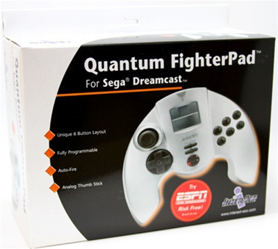 Quantum Fighterpad Controller (Dreamcast)