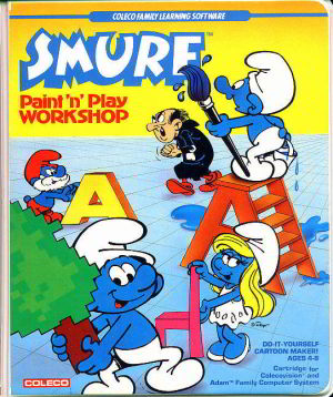 Smurf: Paint 'n' Play Workshop (Coleco Vision)