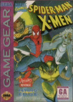Spiderman X-Men Arcade's Revenge (Sega Game Gear)