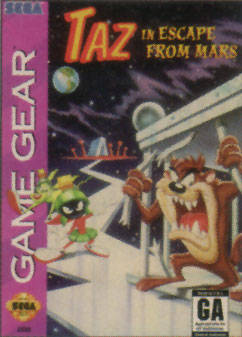 Taz in Escape from Mars (Sega Game Gear)
