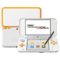 New Nintendo 2DS XL - White + Orange