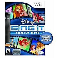 Disney Sing It: Family Hits Game Only (Wii)