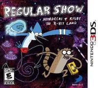 Regular Show Mordecai and Rigby in 8-Bit Land (3DS)