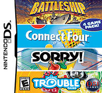Battleship / Connect Four / Sorry / Trouble (DS)