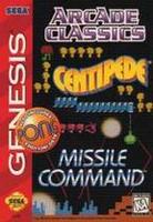 Arcade Classics Centipede / Missle Command (Genesis)