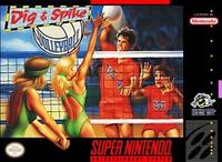 Dig & Spike Volleyball (SNES)
