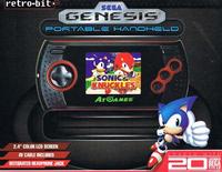 Firecore Portable Console with 20 Sega Mega Drive Games